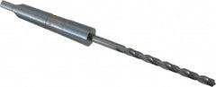 Chicago-Latrobe - 3/16", 1MT 118° Point High Speed Steel Taper Shank Drill Bit - Industrial Tool & Supply