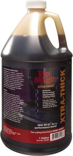 Tap Magic - Tap Magic Xtra-Thick, 1 Gal Bottle Cutting Fluid - Semisynthetic - Industrial Tool & Supply