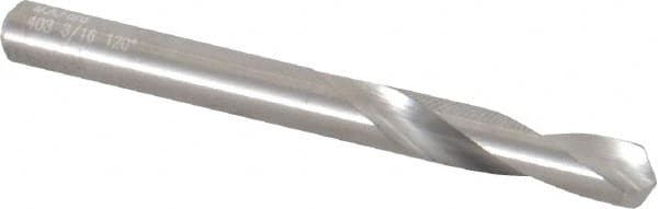 M.A. Ford - 3/16" Body Diam, 120°, 2" OAL, Solid Carbide Spotting Drill - Industrial Tool & Supply