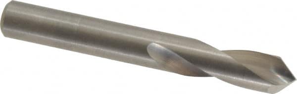 M.A. Ford - 8mm Body Diam, 90°, 64mm OAL, Solid Carbide Spotting Drill - Industrial Tool & Supply
