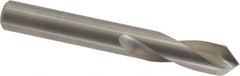 M.A. Ford - 8mm Body Diam, 90°, 64mm OAL, Solid Carbide Spotting Drill - Industrial Tool & Supply
