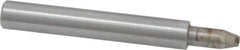 Made in USA - 0.015 Max Concave Radius Single Point Diamond Dresser - 2" Long x 3/8" Shank Diam - Industrial Tool & Supply