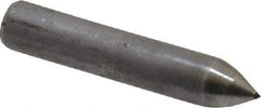 Made in USA - 1" Long x 3/16" Shank Diam Phono Point Diamond Dresser - 60° Included Angle - Industrial Tool & Supply