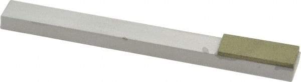 Made in USA - Fine, 1" Length of Cut, Single End Diamond Hone - 100 Grit, 3/8" Wide x 3/8" High x 4" OAL - Industrial Tool & Supply