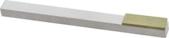 Made in USA - Super Fine, 1" Length of Cut, Single End Diamond Hone - 400 Grit, 3/8" Wide x 3/8" High x 4" OAL - Industrial Tool & Supply