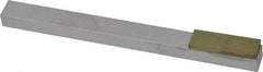 Made in USA - Super Fine, 1" Length of Cut, Single End Diamond Hone - 600 Grit, 3/8" Wide x 3/8" High x 4" OAL - Industrial Tool & Supply