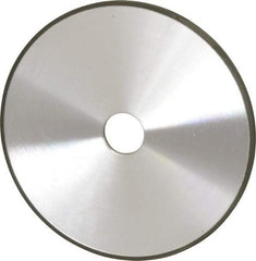 Made in USA - 8" Diam x 1-1/4" Hole x 1/4" Thick, 150 Grit Surface Grinding Wheel - Diamond, Type 1A1, Very Fine Grade - Industrial Tool & Supply