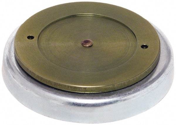 Made in USA - 2 Inch Diameter Magnetic Drop Indicator Back - Use with Brown and Sharpe (3 Hole Pattern) - Industrial Tool & Supply