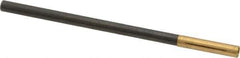Made in USA - 2-1/2" Length x 1/8" Diam Select Through Hole Barrel Lap - 0.12" Arbor Diam, 0.6" Barrel Length, Eccentric Slot - Industrial Tool & Supply