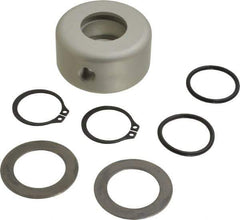 Allied Machine and Engineering - 1/8 NPT, 1" ID x 2-1/8" OD, Rotary Coolant Adapter for Indexable Tools - 1-1/8" Thick, 5/16 NC" Drive Rod Thread, 1-1/8" OAL, Series T-A - Industrial Tool & Supply