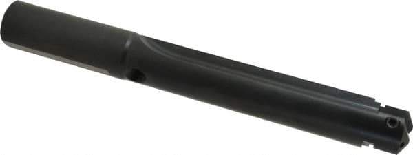 Allied Machine and Engineering - Series C, 1-1/2 to 2-3/8" Diam, 1-1/2" Diam Straight Shank, Straight Flute Spade Drill - 8-1/2" Max Depth, 9-1/2" Body Length, 12-1/2" OAL, Standard Length, Through Coolant - Industrial Tool & Supply