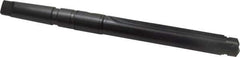 Allied Machine and Engineering - Series B, 1-1/4 to 1-3/4" Diam, 4MT Taper Shank, Straight Flute Spade Drill - 8-1/8" Max Depth, 10-21/32" Body Length, 14-11/16" OAL, Standard Length, Through Coolant - Industrial Tool & Supply