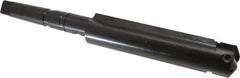 Allied Machine and Engineering - Series D, 2 to 2-7/8" Diam, 4MT Taper Shank, Straight Flute Spade Drill - 9" Max Depth, 11-15/16" Body Length, 15-9/16" OAL, Standard Length, Through Coolant - Industrial Tool & Supply