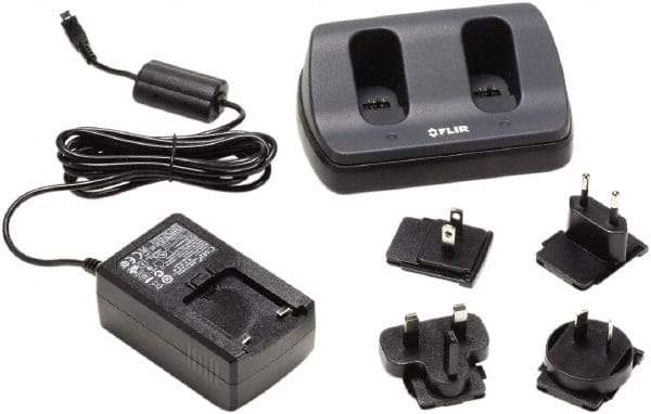 FLIR - Thermal Imaging Battery Charger - Use with FLIR Exx Series Thermal Cameras & FLIR Exxbx Series Thermal Cameras - Industrial Tool & Supply