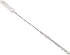 Vikan - 0.4" Diam Polyester Valve Brush - 19-5/8" OAL, 5-11/16" Head Length, Polypropylene & Stainless Steel Handle - Industrial Tool & Supply