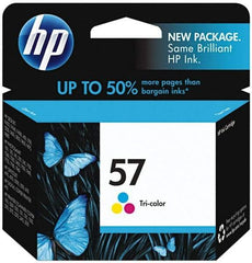 Hewlett-Packard - Cyan, Magenta & Yellow Ink Cartridge - Use with HP Deskjet 450, 5150, 5550, 5650, 5850, 9650, 9670, 9680, F4135, F4140, F4180, Digital Copier 410, Photosmart 7150, 7260, 7350, 7450, 7550, 6110 - Industrial Tool & Supply