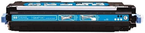 Hewlett-Packard - Cyan Toner Cartridge - Use with Multifunction Laser Printer HP Color LaserJet 3600 . - Industrial Tool & Supply