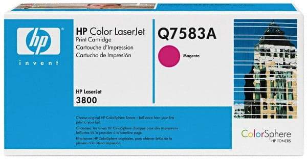 Hewlett-Packard - Magenta Toner Cartridge - Use with HP Color LaserJet 3800, CP3505 - Industrial Tool & Supply