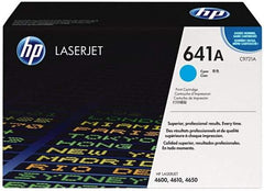 Hewlett-Packard - Cyan Toner Cartridge - Use with HP Color LaserJet 4600, 4650 - Industrial Tool & Supply
