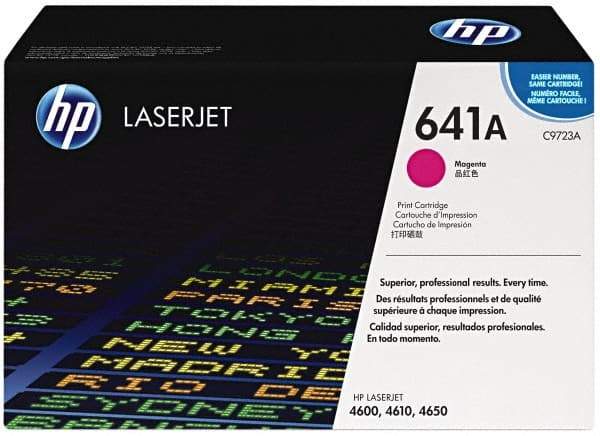 Hewlett-Packard - Magenta Toner Cartridge - Use with HP Color LaserJet 4600, 4650 - Industrial Tool & Supply