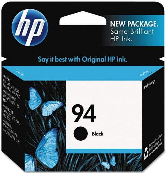 Hewlett-Packard - Black Ink Cartridge - Use with HP Officejet H470 - Industrial Tool & Supply