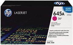 Hewlett-Packard - Magenta Toner Cartridge - Use with HP Color Laser Jet 5500, 5550 - Industrial Tool & Supply