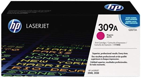 Hewlett-Packard - Magenta Toner Cartridge - Use with HP Color Laser Jet 3500, 3550 - Industrial Tool & Supply