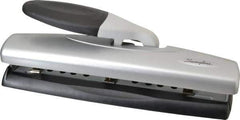 Swingline - Paper Punches Type: 20 Sheet 2 & 3 Hole Punch Color: Black & Silver - Industrial Tool & Supply