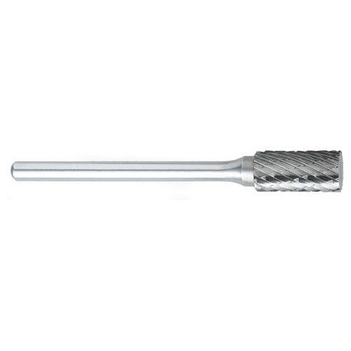 ‎SC-51 -6mm × 12mm LOC × 6mm Shank × 50mm OAL Cylindrical Ball Nose Carbide Medium Tough Cut Burr - Industrial Tool & Supply