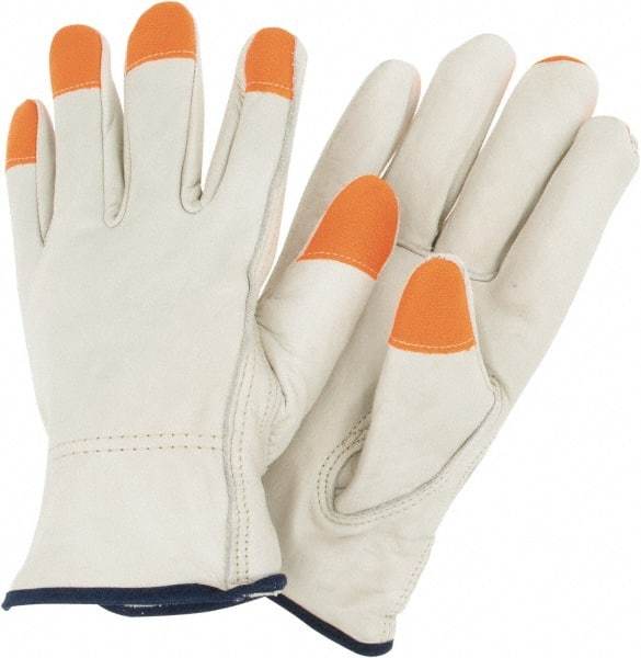 MCR Safety - Size XL General Protection Work Gloves - For Work & Driver, Uncoated, Natural, Paired - Industrial Tool & Supply