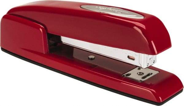 Swingline - 20 Sheet Full Strip Desktop Stapler - Red - Industrial Tool & Supply