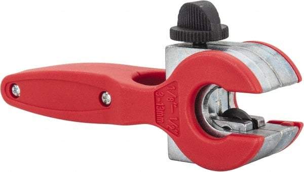 Value Collection - 1/8" to 1/2" Pipe Capacity, Tube Cutter - Cuts Copper - Industrial Tool & Supply