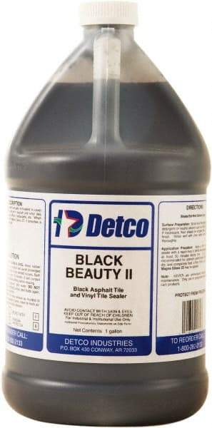 Detco - 1 Gal Bottle Finish - Use on Resilient Flooring - Industrial Tool & Supply