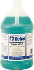 Detco - 1 Gal Bottle Cleaner - Use on Resilient Flooring - Industrial Tool & Supply