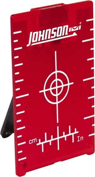 Johnson Level & Tool - Laser Level Magnetic Floor Target - Use With Laser Levels - Industrial Tool & Supply