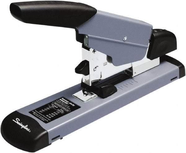 Swingline - 160 Sheet High Capacity Stapler - Black/Gray - Industrial Tool & Supply