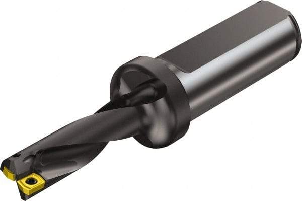 Sandvik Coromant - 39mm Max Drill Depth, 3xD, 12mm Diam, Indexable Insert Drill - 2 Inserts, 20mm Shank Diam, Flange Shank - Industrial Tool & Supply