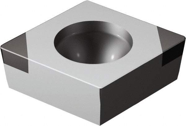 Sandvik Coromant - CCGW32.51 Grade 7025 CBN Turning Insert - Uncoated, 80° Diamond, 3/8" Inscr Circle, 5/32" Thick, 1/64" Corner Radius - Industrial Tool & Supply