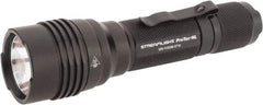 Streamlight - White LED Bulb, 750 Lumens, Industrial/Tactical Flashlight - Black Aluminum Body, 2 CR123A Lithium Batteries Included - Industrial Tool & Supply