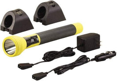 Streamlight - White LED Bulb, 350 Lumens, Industrial/Tactical Flashlight - Yellow Plastic Body, 1 6V NiMH Battery Included - Industrial Tool & Supply