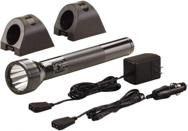 Streamlight - White LED Bulb, 350 Lumens, Industrial/Tactical Flashlight - Black Aluminum Body, 1 6V NiMH Battery Included - Industrial Tool & Supply