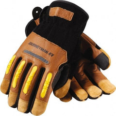 PIP - Kevlar/Leather/Spandex Work Gloves - Industrial Tool & Supply
