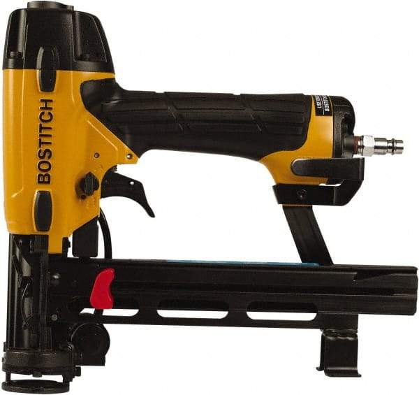 Stanley Bostitch - 5/16" Crown, 18 Gauge, 160 Staple Capacity Power Stapler - 1/4" Inlet, 70 to 100 psi Air Pressure, - Industrial Tool & Supply