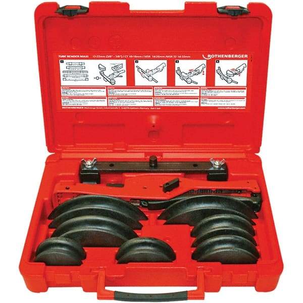 Rothenberger - Benders, Crimpers & Pressers Type: Tubing Bender Maximum Pipe Capacity (Inch): 1/2 - Industrial Tool & Supply