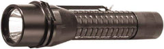 Streamlight - White LED Bulb, 160 Lumens, Industrial/Tactical Flashlight - Black Aluminum Body, 2 CR123A Lithium Batteries Included - Industrial Tool & Supply