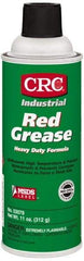 CRC - 16 oz Aerosol Aluminum High Temperature Grease - Red, High Temperature, 500°F Max Temp, NLGIG 2, - Industrial Tool & Supply