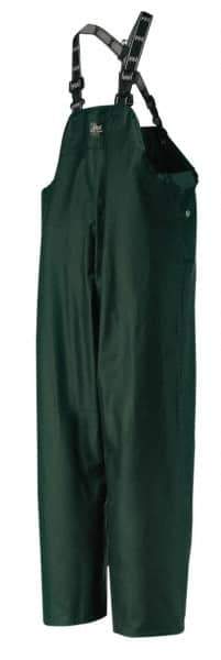 Helly Hansen - Size S, Green, Rain Bib Overall - Open Ankle - Industrial Tool & Supply