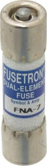 Cooper Bussmann - 125 VAC, 7 Amp, Time Delay Pin Indicator Fuse - Fuse Holder Mount, 1-1/2" OAL, 10 at AC kA Rating, 13/32" Diam - Industrial Tool & Supply
