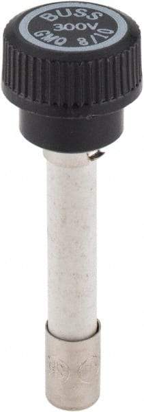 Cooper Bussmann - 300 VAC, 0.8 Amp, Time Delay Size Rejecting/NonRejecting Fuse - Fuse Holder Mount, 2-1/4" OAL, 10 at AC kA Rating, 15.9mm Diam - Industrial Tool & Supply