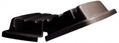 Rubbermaid - 48-1/2" Long x 34" Wide x 8-1/2" High, Black Polyethylene Hinged Lid - Use with Rubbermaid 4619 Poly Cube Truck - Industrial Tool & Supply